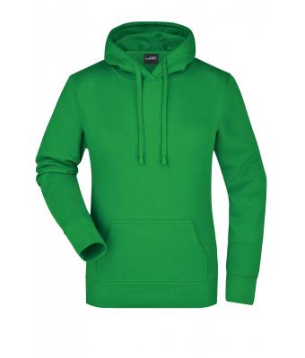Femme Sweat-shirt femme à capuche 320 g/m² Vert-fougère 7223