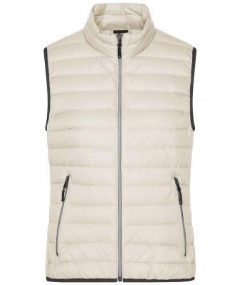Damen Ladies' Down Vest Off-white/off-white 8494