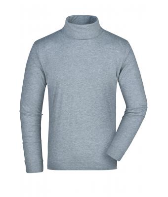 Unisex Rollneck Shirt Grey-heather 7332