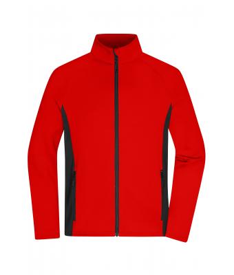 Men Men's Stretchfleece Jacket Red/black 11479