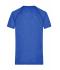 Herren Men's Sports T-Shirt Blue-melange/navy 8465