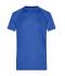 Herren Men's Sports T-Shirt Blue-melange/navy 8465