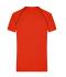Herren Men's Sports T-Shirt Bright-orange/black 8465