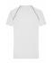 Herren Men's Sports T-Shirt White/silver 8465