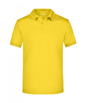 Herren Men's Active Polo Sun-yellow 8031