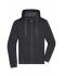 Herren Men's Hooded Jacket Black/carbon 8050
