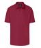 Herren Men's Business Shirt Short-Sleeved Wine 8391