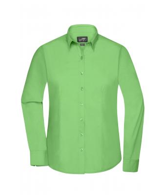 Damen Ladies' Shirt Longsleeve Poplin Lime-green 8504