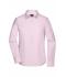 Donna Ladies' Shirt Longsleeve Micro-Twill Light-pink 8563