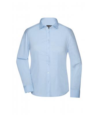 Damen Ladies' Shirt Longsleeve Oxford Light-blue 8567