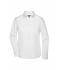 Damen Ladies' Shirt Longsleeve Oxford White 8567