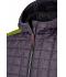 Uomo Men's Knitted Hybrid Jacket Kiwi-melange/anthracite-melange 8501
