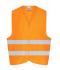 Uomo Safety Vest Adults Fluorescent-orange 7549